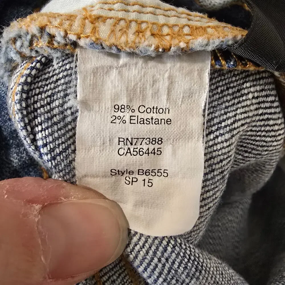 Women's J. Crew Toothpick Distressed Denim Jeans | Size 24